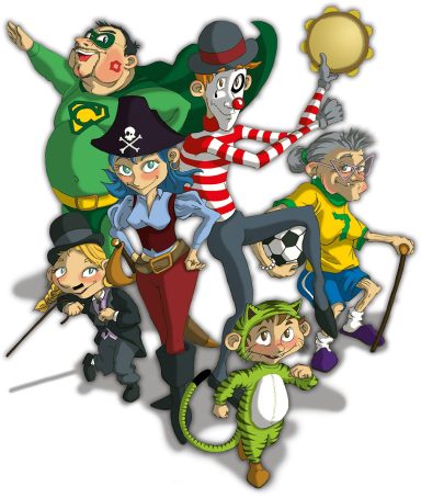 ilustración Entroido